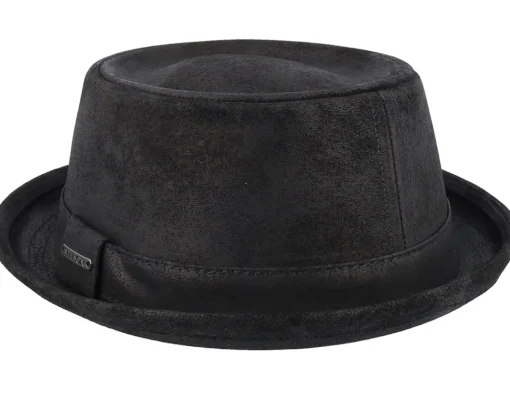 Best Stetson Pig Skin Black Pork Pie -