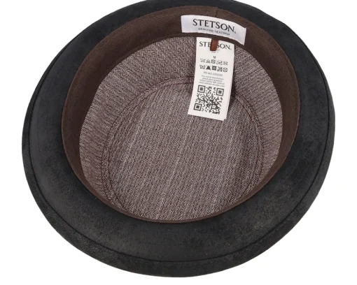 Best Stetson Pig Skin Black Pork Pie -