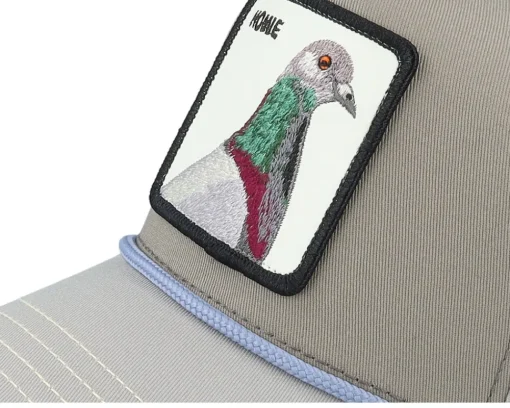 Adjustable-Goorin Bros. Pigeon 100 Twill A-Frame Adjustable - Grey