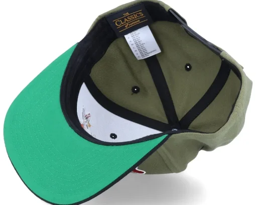 Outlet Skillfish Pike Black Applique Olive/Black Snapback -