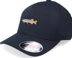 New Skillfish Pike Fish Black Flexfit -
