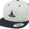 Snapback-Wild Spirit Pinetree Heather Grey/Black Snapback -