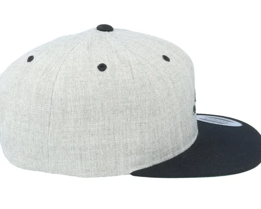 Snapback-Wild Spirit Pinetree Heather Grey/Black Snapback -