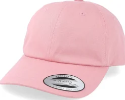 Adjustable | Blanks-Yupoong Pink Dad Cap -