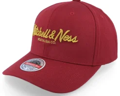 Sale Mitchell & Ness Pinscript 110 Red/Gold Adjustable -