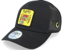 Trucker-Pippi Longstocking Pippi Cover Black/Yellow Trucker -