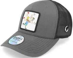 Trucker-Pippi Longstocking Pippi Mr Nilsson /Yellow Trucker - Green