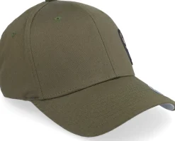 Sale Army Head Pirate Army Skull Olive Wooly Combed Flexfit - Green