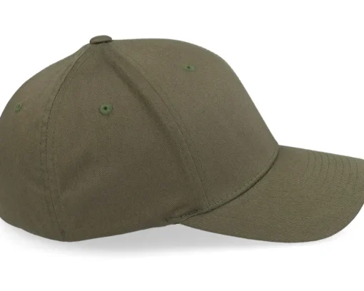 Sale Army Head Pirate Army Skull Olive Wooly Combed Flexfit - Green