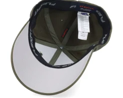 Sale Army Head Pirate Army Skull Olive Wooly Combed Flexfit - Green