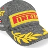 Adjustable-Formula One Pirelli Podium Silverstone Grey Herringbone Adjustable -