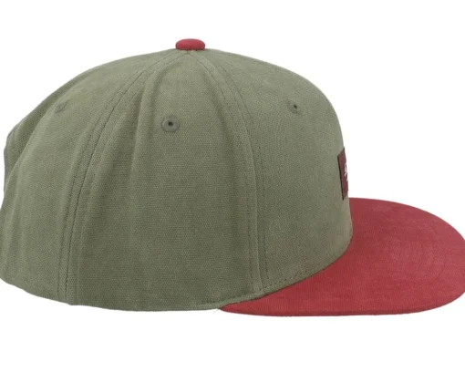 Snapback-Reell Pitchout Cap Stone Green/Root Beer Snapback -