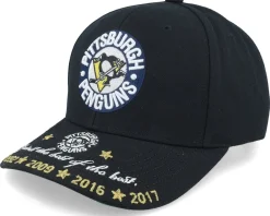 Adjustable-Mitchell & Ness Pittsburgh Penguins Against The Best Pro Vintage Adjustable - Black