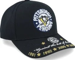 Adjustable-Mitchell & Ness Pittsburgh Penguins Against The Best Pro Vintage Adjustable - Black