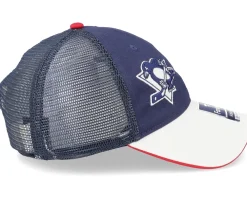 Trucker-Fanatics Pittsburgh Penguins Waving Flag Athl Navy Trucker -