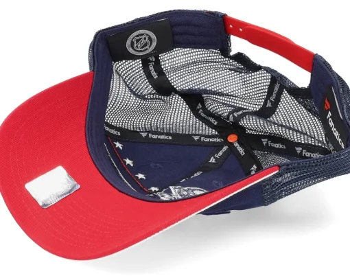 Trucker-Fanatics Pittsburgh Penguins Waving Flag Athl Navy Trucker -