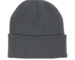 Cuff Beanies-BOOM Pizza Time Graphite Grey Beanie -