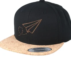 Outlet Origami Plane Black/Cork Snapback -