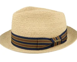 Best Stetson Player Raffia Natural Straw Hat -