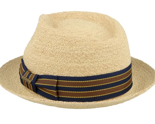 Best Stetson Player Raffia Natural Straw Hat -