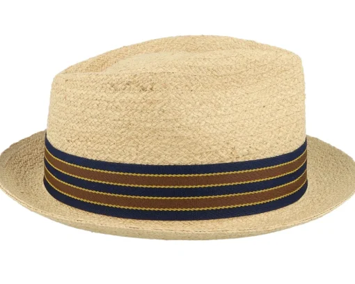 Best Stetson Player Raffia Natural Straw Hat -