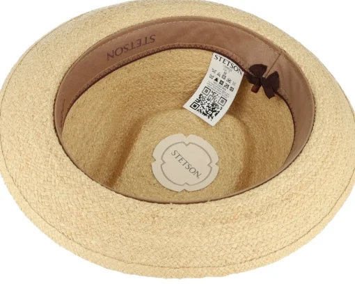Best Stetson Player Raffia Natural Straw Hat -
