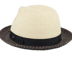 Discount Lierys Player Toyo Black/Red/Nnatural Straw Hat -