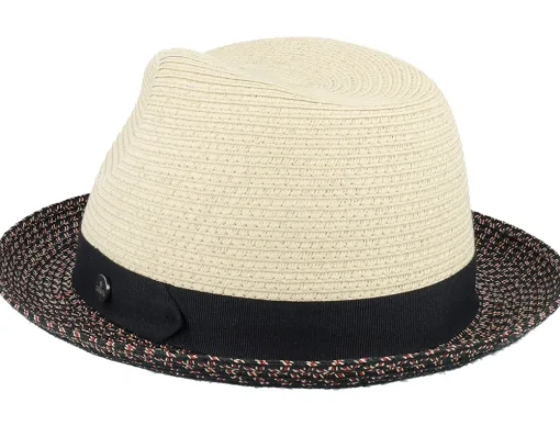 Discount Lierys Player Toyo Black/Red/Nnatural Straw Hat -