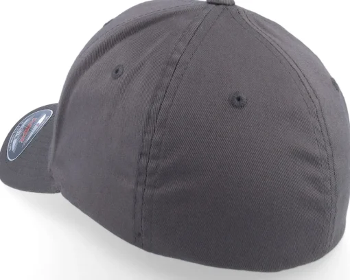Flexfit-Iconic Poker King Crown Dark Grey Flexfit Wooly Combed -