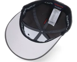 Flexfit-Iconic Poker King Crown Dark Grey Flexfit Wooly Combed -