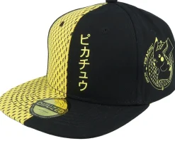 Best Difuzed Pokémon Block Pikachu Black Snapback -