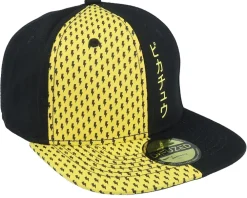 Best Difuzed Pokémon Block Pikachu Black Snapback -