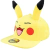 Snapback-Difuzed Pokémon Happy Pikachu Plush Yellow Snapback -