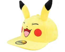 Snapback-Difuzed Pokémon Happy Pikachu Plush Yellow Snapback -