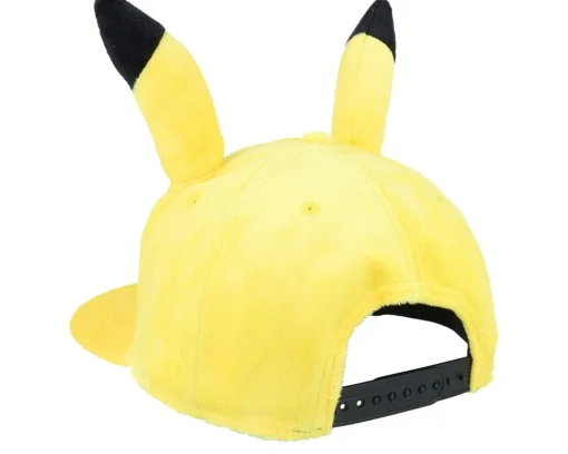 Snapback-Difuzed Pokémon Happy Pikachu Plush Yellow Snapback -