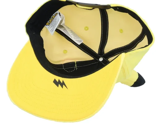 Snapback-Difuzed Pokémon Happy Pikachu Plush Yellow Snapback -