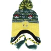 Online Difuzed Pokémon Sherpa Beanie Green/Yellow Pom -