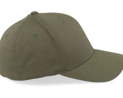 Fashion Army Head Poland Army Skull Olive Wooly Combed Flexfit - Green