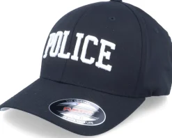 Flexfit-Iconic Police 3D Black Flexfit -