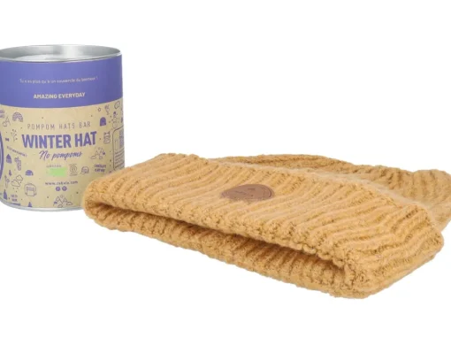 Cuff Beanies-Cabaïa Poncha Mustard Cuff -