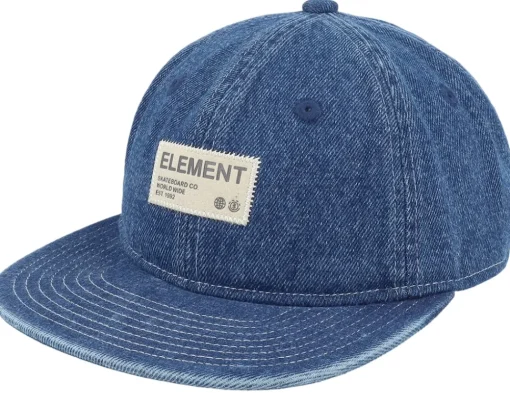 Discount Element Pool Cap Mid Used Jeans - Blue