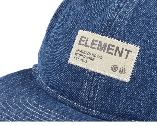 Discount Element Pool Cap Mid Used Jeans - Blue