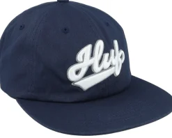 Snapback-HUF Pop Fly 6 Panel Hat Navy Strapback -