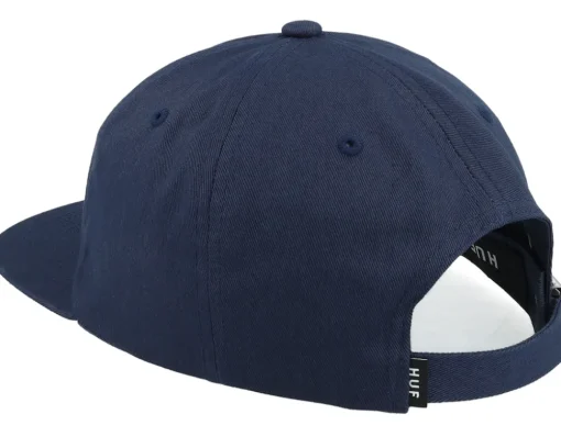 Snapback-HUF Pop Fly 6 Panel Hat Navy Strapback -