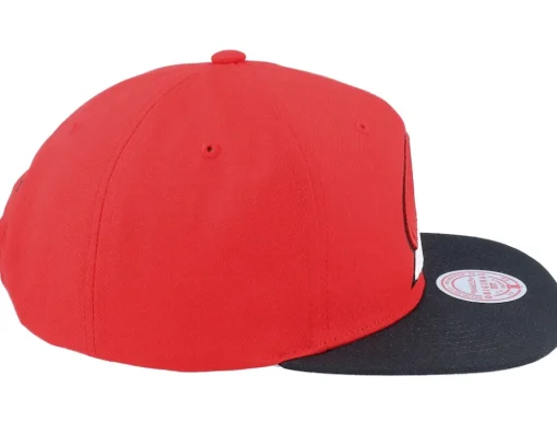 Snapback-Mitchell & Ness Portland Trail Blazers Core Basic Red/Black Snapback -