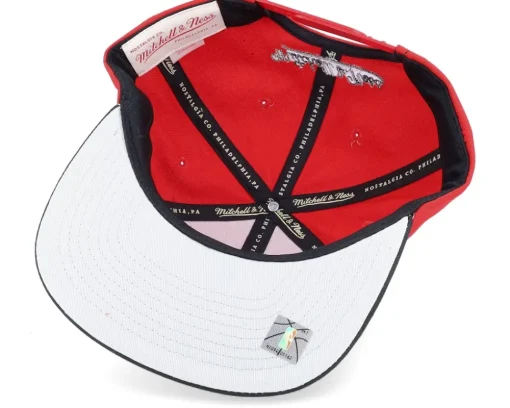 Snapback-Mitchell & Ness Portland Trail Blazers Core Basic Red/Black Snapback -