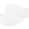 New Black Clover Premier 12 W 3d Clover Visor - White