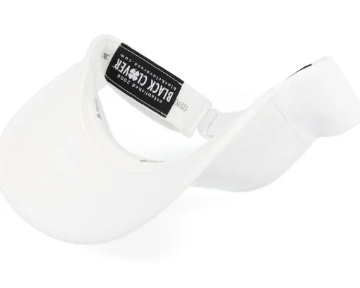 New Black Clover Premier 12 W 3d Clover Visor - White