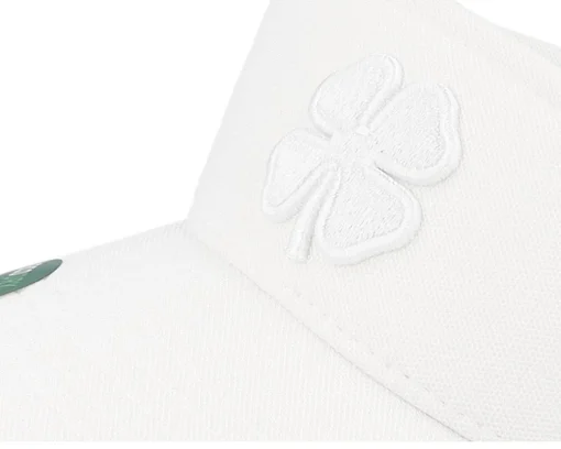 New Black Clover Premier 12 W 3d Clover Visor - White