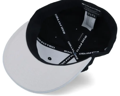 Blanks-Flexfit Premium 210 2-Tone /Grey Fitted - Black